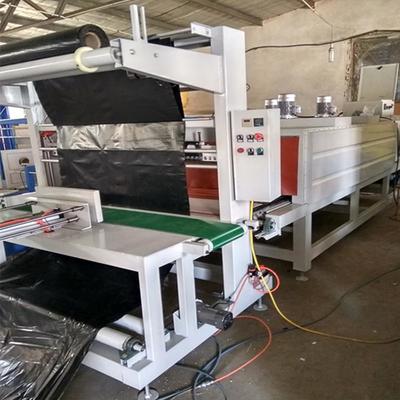 噴氣式防水卷材熱收縮封切包裝機 【雙榮】袖口式PE膜熱收縮包裝機 精品銷售圖片_高清圖_細節圖-大城縣雙榮機械設備廠